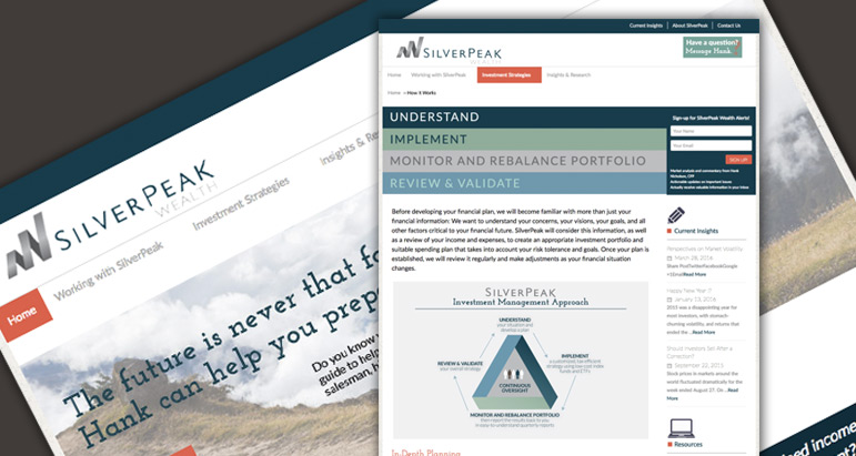 SilverPeak Wealth Web Development